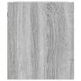 Mesilla de noche de pared gris Sonoma 38x34x40 cm de , Mesitas de noche - Ref: Foro24-861257, Precio: 48,10 €, Descuento: %