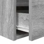 Mesilla de noche de pared gris Sonoma 38x34x40 cm de , Mesitas de noche - Ref: Foro24-861257, Precio: 48,10 €, Descuento: %