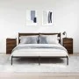 Mesillas de noche con 3 cajones 2 uds roble marrón 39x35x65 cm de , Mesitas de noche - Ref: Foro24-861350, Precio: 106,33 €, ...