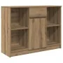Aparador con cajón roble artisian 101x35x76cm madera ingeniería de , Aparadores - Ref: Foro24-861570, Precio: 88,86 €, Descue...