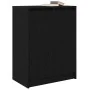Aparador de madera de roble negro 57x34x76 cm de , Aparadores - Ref: Foro24-861617, Precio: 73,86 €, Descuento: %