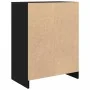 Aparador de madera de roble negro 57x34x76 cm de , Aparadores - Ref: Foro24-861617, Precio: 73,86 €, Descuento: %