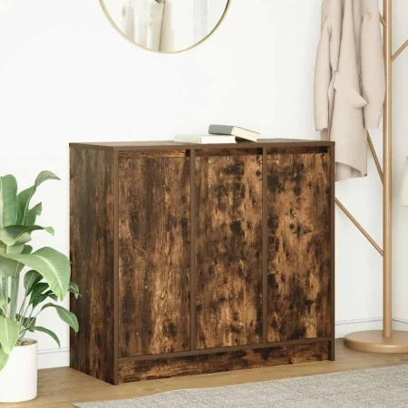Aparador roble ahumado 85x34x76 cm madera de ingeniería de , Aparadores - Ref: Foro24-861629, Precio: 89,06 €, Descuento: %