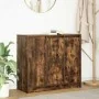 Aparador roble ahumado 85x34x76 cm madera de ingeniería de , Aparadores - Ref: Foro24-861629, Precio: 89,06 €, Descuento: %