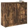 Aparador roble ahumado 85x34x76 cm madera de ingeniería de , Aparadores - Ref: Foro24-861629, Precio: 89,06 €, Descuento: %