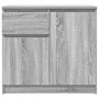 Aparador con cajón gris Sonoma 71x35x65 cm madera de ingeniería de , Aparadores - Ref: Foro24-861603, Precio: 75,85 €, Descue...