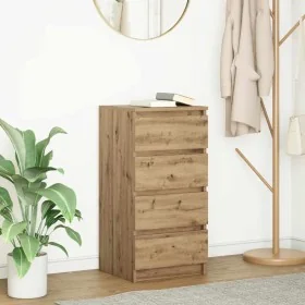 Aparador Artisan Roble 37,5x35x76 cm Madera de ingeniería de , Aparadores - Ref: Foro24-861759, Precio: 81,89 €, Descuento: %