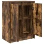 Aparador roble ahumado 57x34x76 cm madera de ingeniería de , Aparadores - Ref: Foro24-861620, Precio: 70,16 €, Descuento: %
