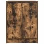 Aparador roble ahumado 57x34x76 cm madera de ingeniería de , Aparadores - Ref: Foro24-861620, Precio: 70,16 €, Descuento: %