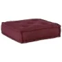Puf modular tela granate 70x70x54 cm de , Cojines para sillas y sofás - Ref: Foro24-4019029, Precio: 168,17 €, Descuento: %