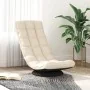 Silla giratoria de suelo de lino 70x51x79 cm de , Sillas de suelo - Ref: Foro24-4019732, Precio: 131,97 €, Descuento: %