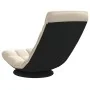 Silla giratoria de suelo de lino 70x51x79 cm de , Sillas de suelo - Ref: Foro24-4019732, Precio: 131,97 €, Descuento: %