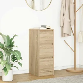 Aparador de roble Sonoma 29,5x34x76 cm Madera de ingeniería de , Aparadores - Ref: Foro24-861636, Precio: 61,81 €, Descuento: %