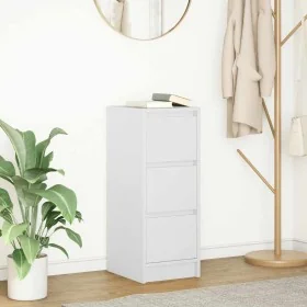 Aparador blanco 29,5x34x76 cm madera de ingeniería de , Aparadores - Ref: Foro24-861634, Precio: 66,88 €, Descuento: %