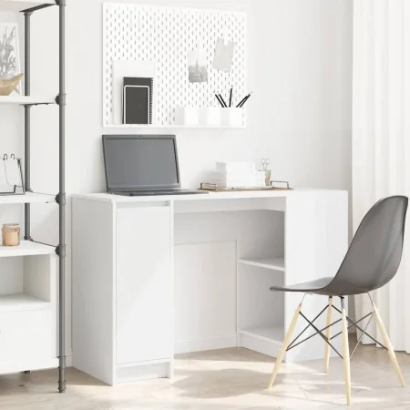 Escritorio blanco 120x42x76 cm madera de ingeniería de , Escritorios - Ref: Foro24-861814, Precio: 97,72 €, Descuento: %