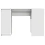 Escritorio blanco 120x42x76 cm madera de ingeniería de , Escritorios - Ref: Foro24-861814, Precio: 97,72 €, Descuento: %