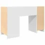Escritorio blanco 120x42x76 cm madera de ingeniería de , Escritorios - Ref: Foro24-861814, Precio: 97,72 €, Descuento: %