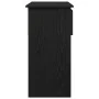 Mesa consola con cajones negra 85,5x38,5x74,5 cm by , Side tables - Ref: Foro24-861392, Price: 81,12 €, Discount: %