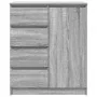 Aparador con cajones Sonoma gris 71x35x84 cm madera ingeniería de , Aparadores - Ref: Foro24-861585, Precio: 112,52 €, Descue...
