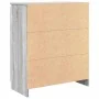Aparador con cajones Sonoma gris 71x35x84 cm madera ingeniería de , Aparadores - Ref: Foro24-861585, Precio: 112,52 €, Descue...