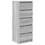 Aparador con cajones Sonoma gris 37,5x35x99cm Madera ingeniería de , Aparadores - Ref: Foro24-861765, Precio: 91,13 €, Descue...
