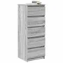 Aparador con cajones Sonoma gris 37,5x35x99cm Madera ingeniería de , Aparadores - Ref: Foro24-861765, Precio: 91,13 €, Descue...