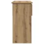 Mesa consola con cajones roble artesanal 85,5x38,5x74,5 cm de , Mesas auxiliares - Ref: Foro24-861399, Precio: 86,78 €, Descu...