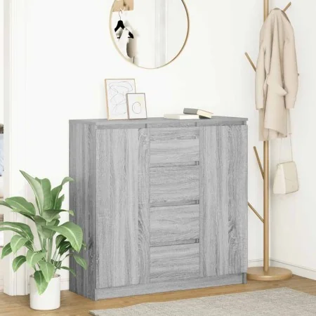 Aparador con cajones gris Sonoma 100,5x35x98,5 cm de , Aparadores - Ref: Foro24-3328458, Precio: 163,56 €, Descuento: %