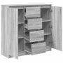 Aparador con cajones gris Sonoma 100,5x35x98,5 cm de , Aparadores - Ref: Foro24-3328458, Precio: 163,56 €, Descuento: %