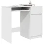 Escritorio blanco 86x49x76 cm madera de ingeniería de , Escritorios - Ref: Foro24-861823, Precio: 98,75 €, Descuento: %