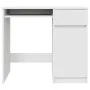 Escritorio blanco 86x49x76 cm madera de ingeniería de , Escritorios - Ref: Foro24-861823, Precio: 98,75 €, Descuento: %