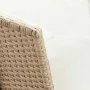 Sofá de jardín con cojines ratán sintético beige by , Outdoor sofas - Ref: Foro24-4104125, Price: 312,91 €, Discount: %