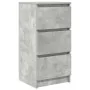 Aparador de madera de ingeniería gris hormigón 37,5x35x76 cm de , Aparadores - Ref: Foro24-861727, Precio: 62,39 €, Descuento: %