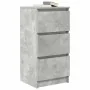 Aparador de madera de ingeniería gris hormigón 37,5x35x76 cm de , Aparadores - Ref: Foro24-861727, Precio: 62,39 €, Descuento: %