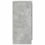 Aparador de madera de ingeniería gris hormigón 37,5x35x76 cm de , Aparadores - Ref: Foro24-861727, Precio: 62,39 €, Descuento: %