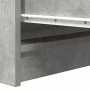 Aparador de madera de ingeniería gris hormigón 37,5x35x76 cm de , Aparadores - Ref: Foro24-861727, Precio: 62,39 €, Descuento: %