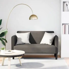 Sofá Loveseat gris claro 109 cm tejido de pana de , Sofás - Ref: Foro24-4100522, Precio: 170,83 €, Descuento: %