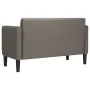 Sofá Loveseat gris claro 109 cm tejido de pana by , Sofas - Ref: Foro24-4100522, Price: 170,83 €, Discount: %
