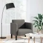 Sillón con reposabrazos gris claro 54 cm tejido de pana de , Sillones - Ref: Foro24-4100515, Precio: 122,91 €, Descuento: %