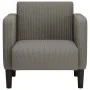 Sillón con reposabrazos gris claro 54 cm tejido de pana de , Sillones - Ref: Foro24-4100515, Precio: 122,91 €, Descuento: %