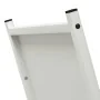Leñero blanco 69,5x35x81 cm Acero laminado en frío de , Bolsas y soportes de leña - Ref: Foro24-864178, Precio: 68,22 €, Desc...