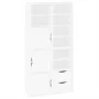 Armarios auxiliares 4 uds "ODDA" blanco 40x24x79 cm de , Aparadores - Ref: Foro24-3365353, Precio: 211,51 €, Descuento: %