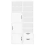 Armarios auxiliares 4 uds "ODDA" blanco 40x24x79 cm de , Aparadores - Ref: Foro24-3365353, Precio: 211,51 €, Descuento: %