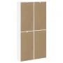 Armarios auxiliares 4 uds "ODDA" blanco 40x24x79 cm de , Aparadores - Ref: Foro24-3365353, Precio: 211,51 €, Descuento: %