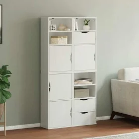 Armarios auxiliares 4 uds "ODDA" blanco 40x24x79 cm de , Aparadores - Ref: Foro24-3365351, Precio: 220,86 €, Descuento: %