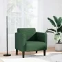 Sillón con reposabrazos verde jungla 54 cm tejido de pana de , Sillones - Ref: Foro24-4100520, Precio: 132,50 €, Descuento: %