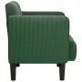 Sillón con reposabrazos verde jungla 54 cm tejido de pana de , Sillones - Ref: Foro24-4100520, Precio: 132,50 €, Descuento: %