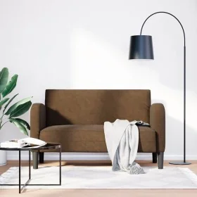 Sofá Loveseat Marrón 110 cm Cuero Sintético de , Sofás - Ref: Foro24-4100541, Precio: 182,15 €, Descuento: %