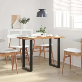 Mesa de comedor madera maciza de acacia 110x50x76 cm by , Kitchen and dining tables - Ref: Foro24-350289, Price: 253,92 €, Di...