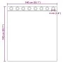 Cortinas de gasa con ojales 2 uds arena de , Cortinas y visillos - Ref: Foro24-4102119, Precio: 13,23 €, Descuento: %
